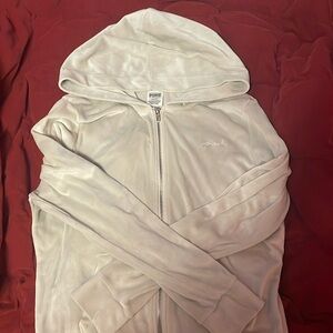 Victoria’s Secret PINK velour zip up hoodie